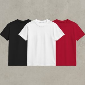 Regular fit cotton t shirt Combo (pack of 3)